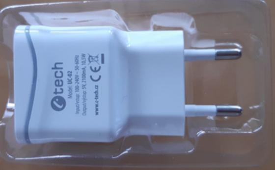 Nebezpená USB nabíjeka C-tech UC-02
