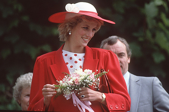 Princezna Diana a její bodyguard Barry Mannakee (Wales, erven 1985)