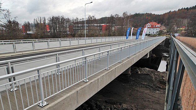 Otevření nového Dvorského mostu v Karlových Varech. (22. listopadu 2021)