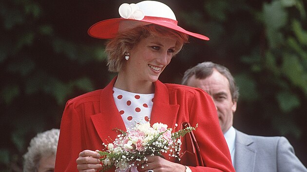 Princezna Diana a jej bodyguard Barry Mannakee (Wales, erven 1985)