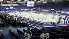 Hokejová extraliga, 26. kolo, Vítkovice - Brno. Fanoušci v Ostravě Hokejová extraliga, 26. kolo, Vítkovice - Brno. Fanoušci v Ostravě
