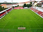 Stadion praského fotbalového klubu FK Viktoria ikov