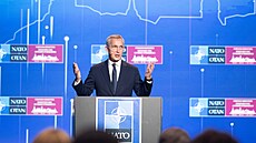 Šéf NATO Jens Stoltenberg