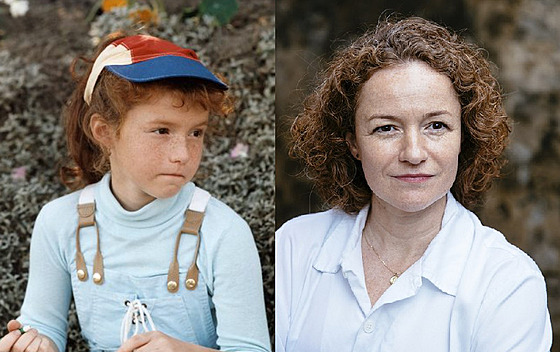 Kateina Rusinová v letech 1986 a 2019