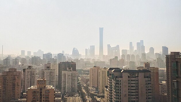 Panorama Pekingu (4. nora 2019)