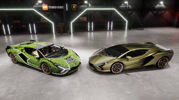 Lamborghini Sián postavenı z Lega
