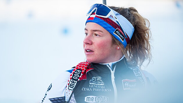 Tereza Vinklárková na Světovém poháru v Östersundu