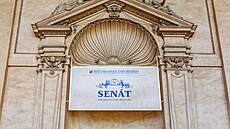 Sídlo Senátu ve Valdštejnském paláci Sídlo Senátu ve Valdštejnském paláci