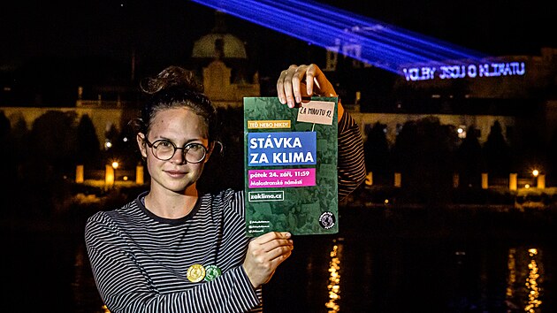 Aktivistka a mluv klimatickho hnut Fridays for Future Klra Blkov