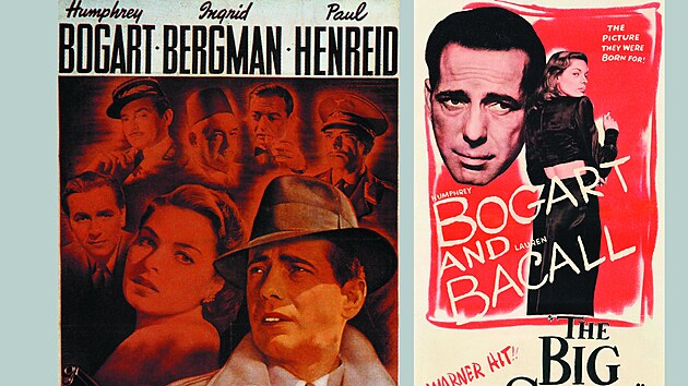 Plakty k filmm Casablanca a Hlubok spnek