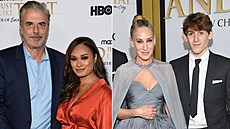 Chris Noth s manželkou a Sarah Jessica Parkerová se synem na premiéře seriálu A... Chris Noth s manželkou a Sarah Jessica Parkerová se synem na premiéře seriálu A...