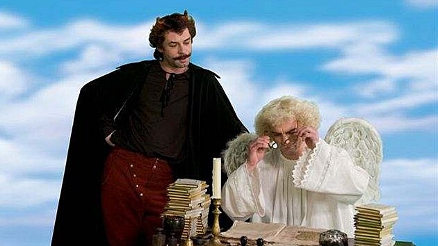 Jiří Dvořák a Ivan Trojan v pohádce Anděl Páně (2005)