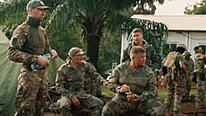 Záběr z ruského filmu Granit Záběr z ruského filmu Granit