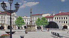 Vizualizace čtveřice stromů na Masarykově náměstí v Novém Jičíně. Radniční plán... Vizualizace čtveřice stromů na Masarykově náměstí v Novém Jičíně. Radniční plán...