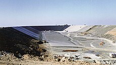 Výstavba horní nádre, rok 1991
