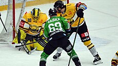 Utkání 39. kola hokejové extraligy BK Mladá Boleslav - HC Verva Litvínov. Adam... Utkání 39. kola hokejové extraligy BK Mladá Boleslav - HC Verva Litvínov. Adam...