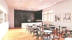 Kavárna ve vile Stiassni se stálou expozicí o architektovi bude mít pístup z...