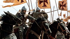 Takto si ony výjevy představujeme. Neohrožení rytíři a majestátní koně s... Takto si ony výjevy představujeme. Neohrožení rytíři a majestátní koně s...