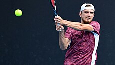 Tomáš Macháč v prvním kole na Australian Open Tomáš Macháč v prvním kole na Australian Open