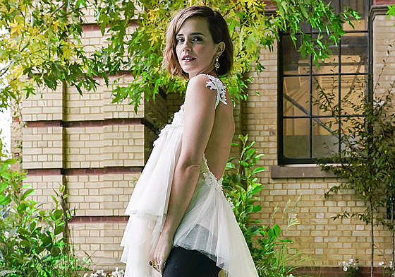 Emma Watsonová na udílení cen Earthshot (Londýn, 17. íjna 2021)