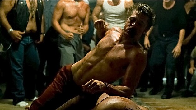 Brad Pitt ve filmu Klub rv (1999)