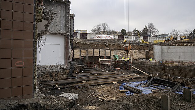 Stavba dvou nových pavilonů v IKEM má být hotová za dva roky.