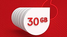Předplacenka Vodafone Datová karta 30 Předplacenka Vodafone Datová karta 30