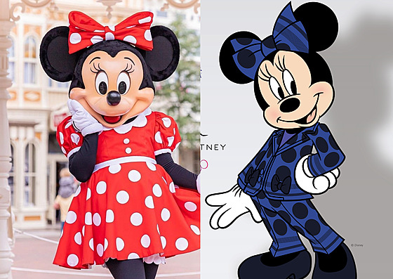 Minnie Mouse vymní aty za kalhotový kostým (2022)
