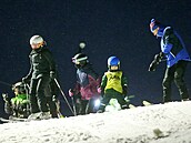 Na sjezdovce poblíž Jihlavy si mohou milovníci zimních sportů užívat díky... Na sjezdovce poblíž Jihlavy si mohou milovníci zimních sportů užívat díky...