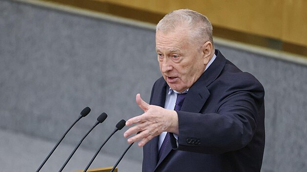Pedseda rusk nacionalistick Liberln-demokratick strany Vladimir irinovskij (18. ledna 2022)