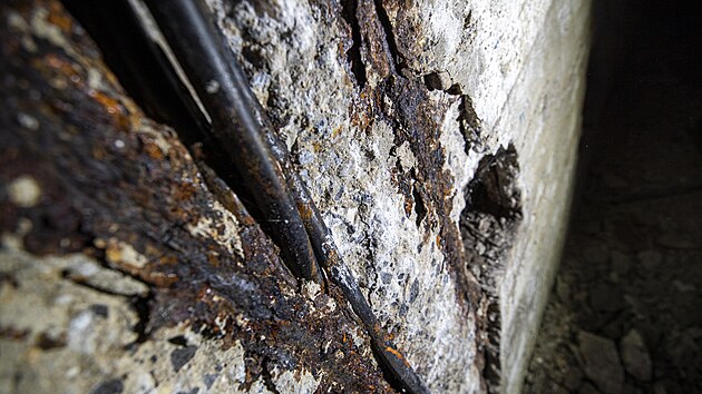 Prohlídka Barrandovského mostu těsně před plánovanou rekonstrukcí. (8. 2. 2022)