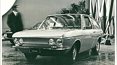 Koncept Fiat 850 Vanessa karosárna Ghia pedstavila na autosalonu v Turín v...