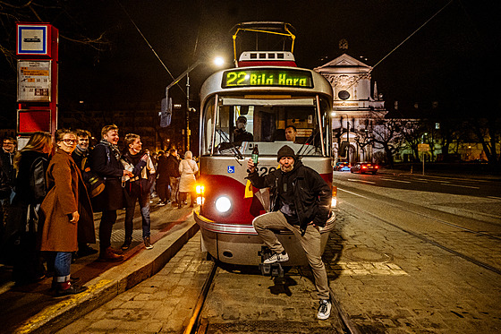 Praané své tramvaje milují.