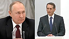 Rusk prezident Vladimir Putin a f civiln rozvdky Sergej Narykin