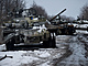 Ohoel rusk tank a ukoistn tanky v Sumsk oblasti v severovchodn...