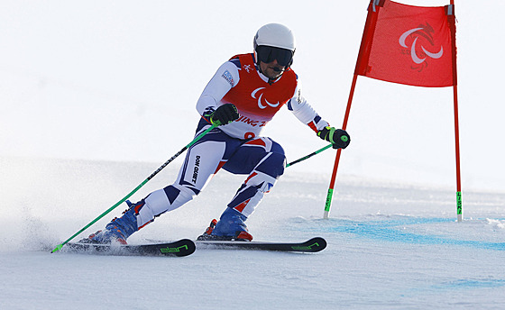 eský lya Patrik Hetmer na paralympiád v Pekingu
