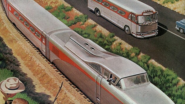 V z 1955 byl Aerotrain pedstaven tak tenm asopisu Popular Mechanics.