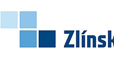 Stávající modrobílé logo Zlínského kraje.