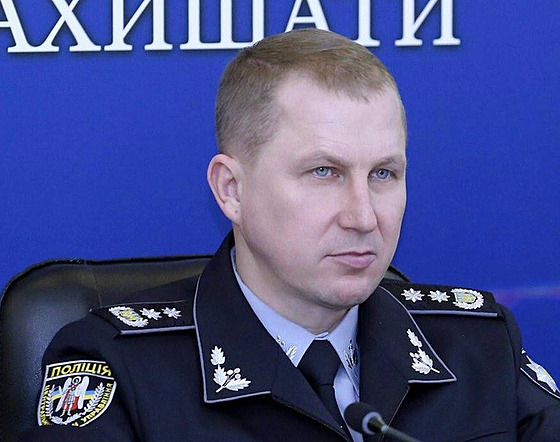 Zástupce velitele ukrajinské policie Vjaeslav Abroskin (9. dubna 2019)
