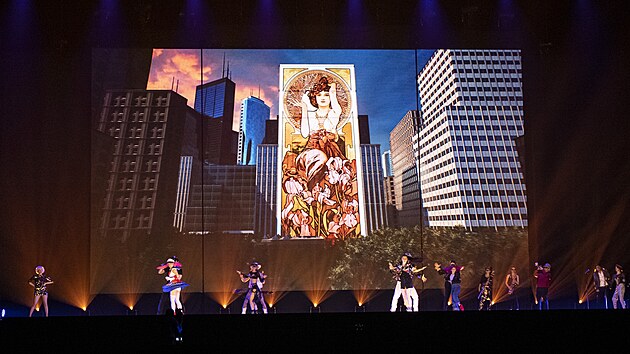 Předpremiéra české show iMUCHA na výstavě EXPO 2020 v Dubaji. (březen 2022) Předpremiéra české show iMUCHA na výstavě EXPO 2020 v Dubaji. (březen 2022)