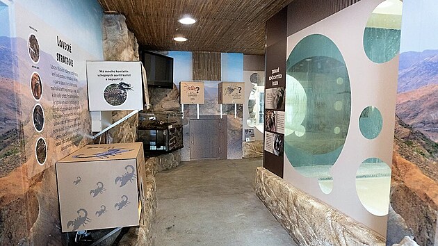 Nová terária najdou návštěvníci v pavilonu šelem.