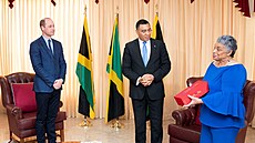 Princ William s chotí Kate navtívili Jamajku. (23. bezna 2022)