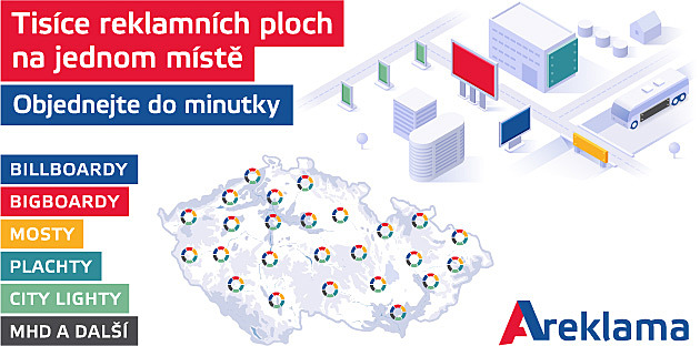 Odstartujte jaro úspěšnou kampaní. Obsaďte největší reklamní plochy Odstartujte jaro úspěšnou kampaní. Obsaďte největší reklamní plochy