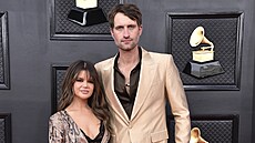 Maren Morrisová a Ryan Hurd na cenách Grammy (Las Vegas, 4. dubna 2022)