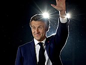 Znovuzvolený francouzský prezident Emmanuel Macron