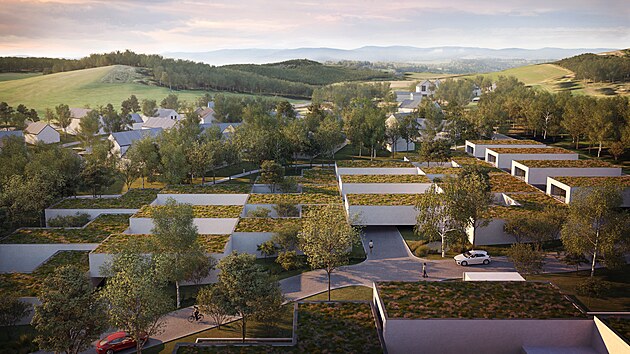 Tak vidí proměnu bývalých kasáren na okraji Českého Krumlova architekti z ateliéru A8000