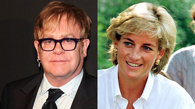 Elton John a princezna Diana