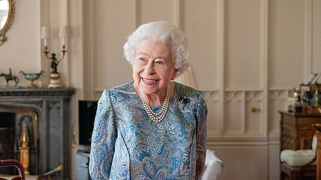 Britsk krlovna Albta II. (Windsor, 28. dubna 2022)
