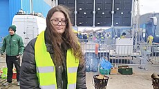 Oliwia pracuje na polsko-ukrajinských hranicích, kde pomáhá uprchlíkm, kteí...