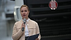 Denisa Materová, lenka pedstavenstva spolenosti Tatra Trucks.